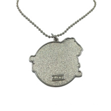 Dongguan Fábrica Pet Acessório Metal Dog Tag Colar